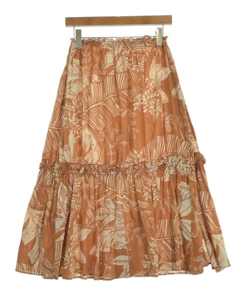 See By Chloe（シー　バイ　クロエ）ロング・マキシ丈スカート オレンジ サイズ:34(XXS位) レディース/2200639557229