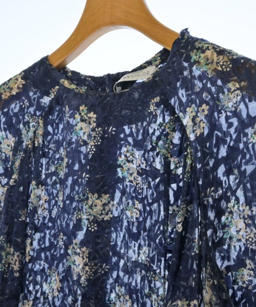 See By Chloe（シー　バイ　クロエ）ブラウス 紺 サイズ:40(M位) レディース/2200636849075