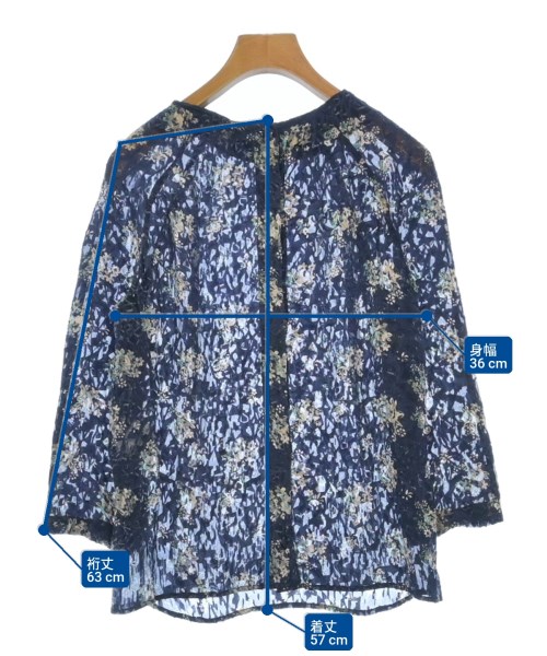 See By Chloe（シー　バイ　クロエ）ブラウス 紺 サイズ:40(M位) レディース/2200636849075