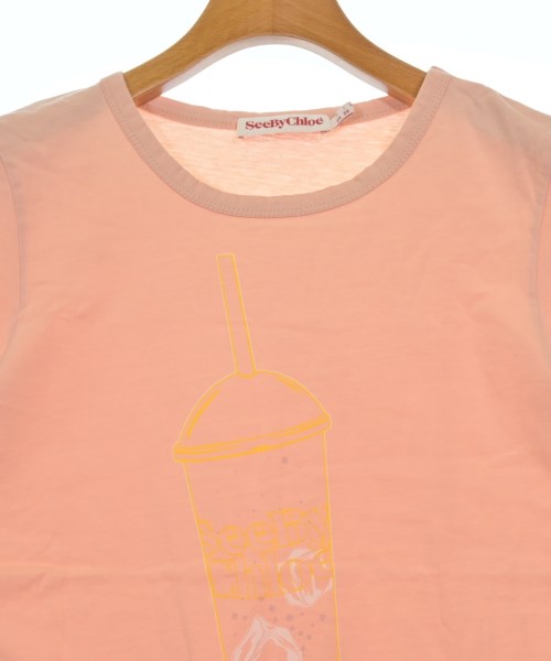 See By Chloe（シー　バイ　クロエ）Tシャツ・カットソー ピンク サイズ:38(S位) レディース/2200628182074