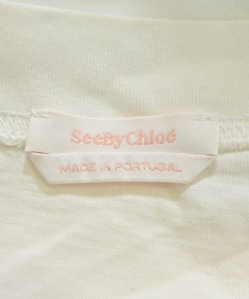 See By Chloe（シー　バイ　クロエ）Tシャツ・カットソー 白 サイズ:S レディース/2200640524043