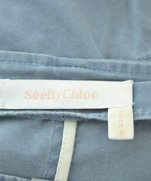 See By Chloe（シー　バイ　クロエ）ワンピース 青 サイズ:36(XS位) レディース/2200623805053