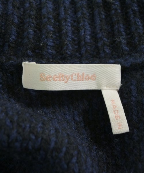 See By Chloe（シー　バイ　クロエ）カーディガン 紺 サイズ:M レディース/2200642935038