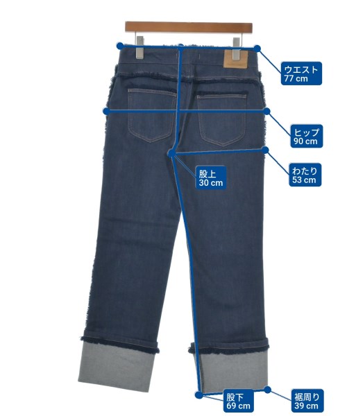 See By Chloe（シー　バイ　クロエ）デニムパンツ 紺 サイズ:26(M位) レディース/2200633666040