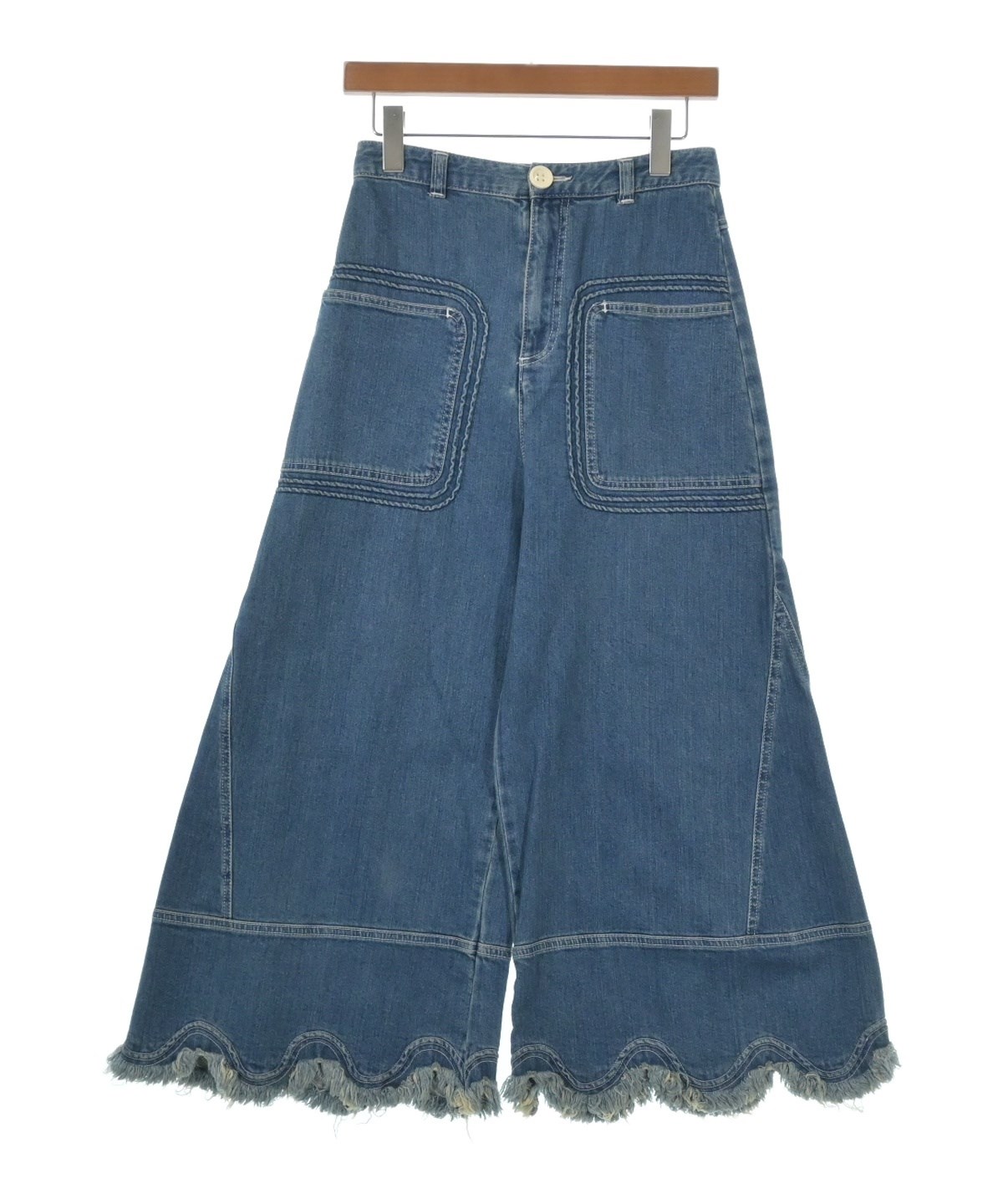 See By Chloe（シー バイ クロエ）デニムパンツ 紺 サイズ:36(XS位