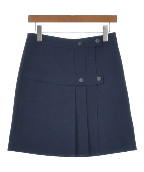 See By Chloe(シー　バイ　クロエ)ミニスカート 紺 サイズ:36(XS位)/2200633666095