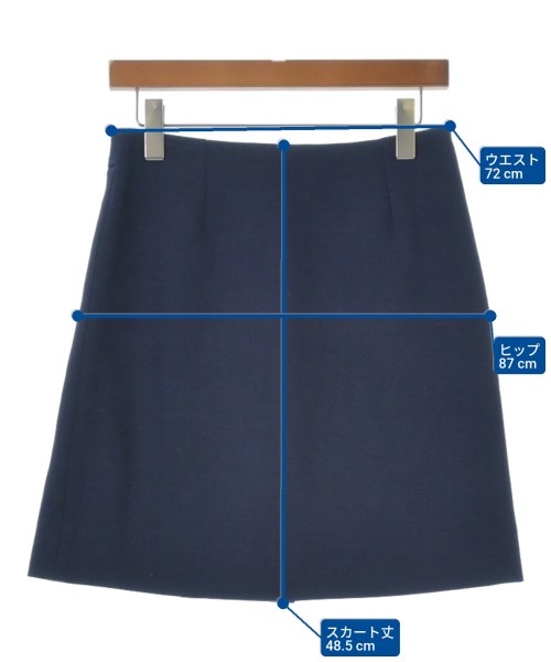 See By Chloe（シー　バイ　クロエ）ミニスカート 紺 サイズ:36(XS位) レディース/2200633666095