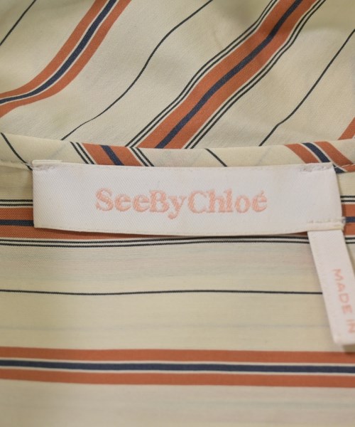 See By Chloe（シー　バイ　クロエ）カジュアルシャツ ベージュ サイズ:36(XS位) レディース/2200633666132