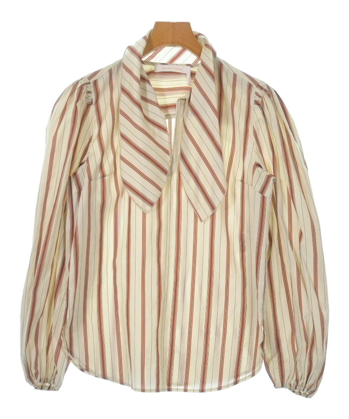 See By Chloe シー　バイ　クロエ カジュアルシャツ レディース 【古着】【中古】 See By Chloe（シー バイ クロエ）カジュアルシャツ ベージュ サイズ
