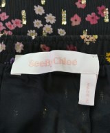 See By Chloe（シー　バイ　クロエ）ひざ丈スカート 黒 サイズ:36(XS位) レディース/2200633666156