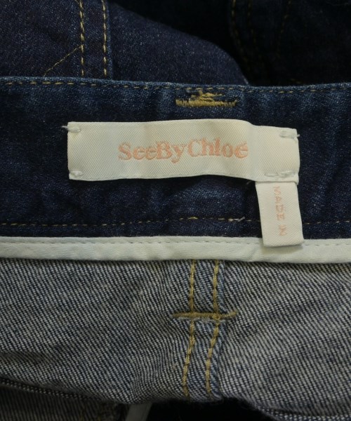 See By Chloe（シー　バイ　クロエ）デニムパンツ 紺 サイズ:27(M位) レディース/2200621619010