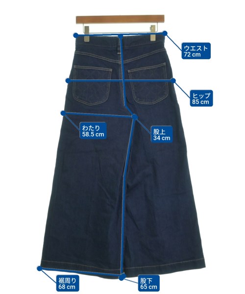 See By Chloe（シー　バイ　クロエ）デニムパンツ 紺 サイズ:27(M位) レディース/2200621619010