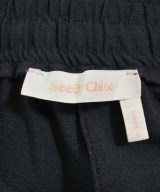 See By Chloe（シー　バイ　クロエ）クロップドパンツ 紺 サイズ:34(XXS位) レディース/2200624105022