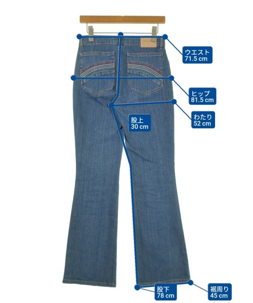 See By Chloe（シー　バイ　クロエ）デニムパンツ 青 サイズ:-(L位) レディース/2200632611010