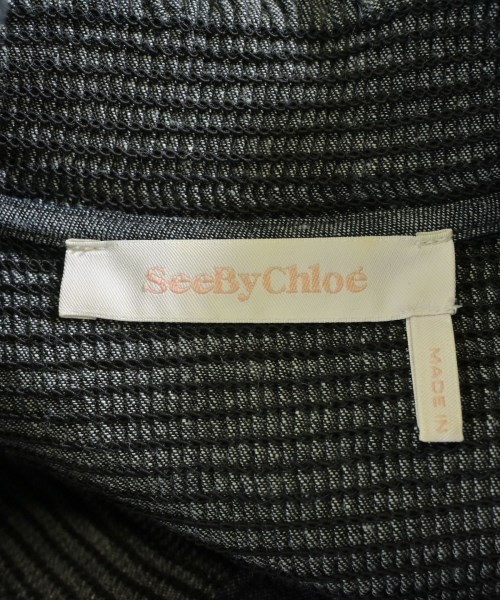 See By Chloe（シー　バイ　クロエ）ブラウス 紺 サイズ:36(XS位) レディース/2200609219027
