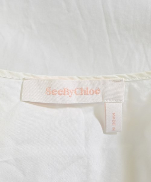 See By Chloe（シー　バイ　クロエ）ブラウス 白 サイズ:34(XXS位) レディース/2200609219034
