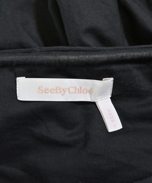 See By Chloe（シー　バイ　クロエ）ロング・マキシ丈スカート 黒 サイズ:34(XXS位) レディース/2200609219041