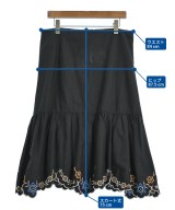 See By Chloe（シー　バイ　クロエ）ロング・マキシ丈スカート 黒 サイズ:34(XXS位) レディース/2200609219041