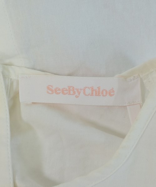See By Chloe（シー　バイ　クロエ）ブラウス 白 サイズ:34(XXS位) レディース/2200609219058