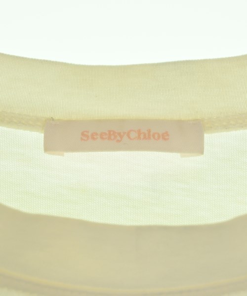 See By Chloe（シー　バイ　クロエ）Tシャツ・カットソー 白 サイズ:XS レディース/2200609219072