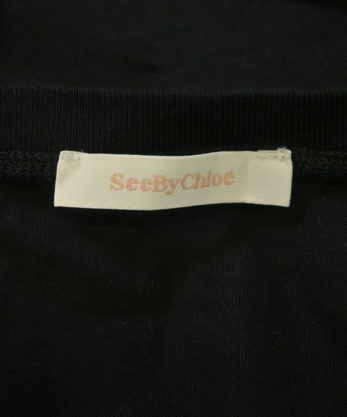 See By Chloe（シー　バイ　クロエ）Tシャツ・カットソー 黒 サイズ:XS レディース/2200609219089