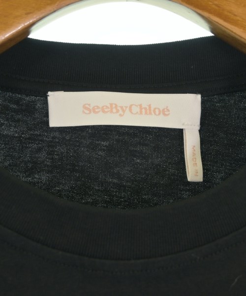 See By Chloe（シー　バイ　クロエ）Tシャツ・カットソー 黒 サイズ:XS レディース/2200609219119