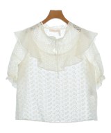 See By Chloe（シー　バイ　クロエ）ブラウス 白 サイズ:34(XXS位) レディース/2200609219140