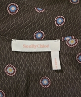 See By Chloe（シー　バイ　クロエ）ワンピース 茶 サイズ:36(XS位) レディース/2200586038123