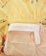 See By Chloe（シー　バイ　クロエ）ワンピース 黄 サイズ:36(XS位) レディース/2200601059614