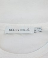 See By Chloe（シー　バイ　クロエ）Tシャツ・カットソー 白 サイズ:38(S位) レディース/2200615043029