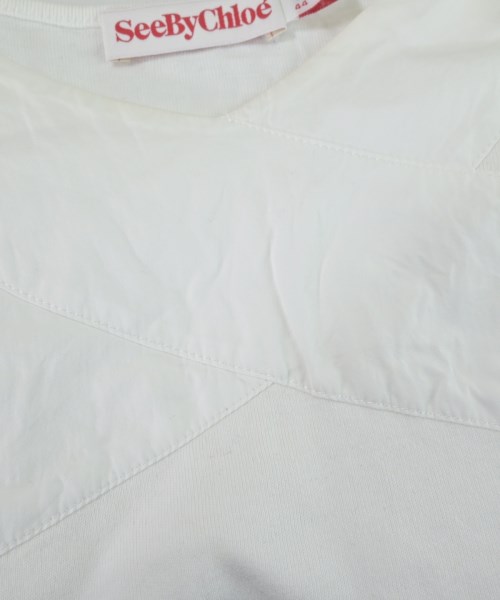 See By Chloe（シー　バイ　クロエ）ノースリーブ 白 サイズ:48(XXL位) レディース/2200617133032