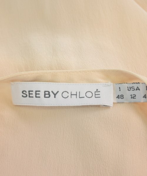 See By Chloe（シー　バイ　クロエ）ブラウス ベージュ サイズ:48(L位) レディース/2200617133070