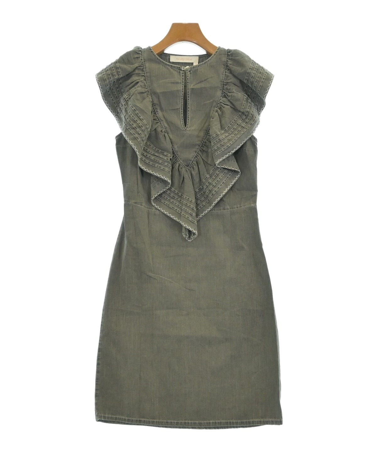 専用✨SEE BY CHLOE　シーバイクロエ　ボウタイ　ワンピース　チュニック SEE BY CHLOE シーバイクロエ ボウタイ ワンピース チュニック