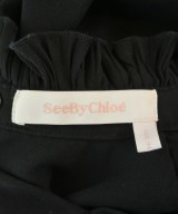 See By Chloe（シー　バイ　クロエ）カジュアルシャツ 黒 サイズ:36(XS位) レディース/2200559999178