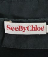 See By Chloe（シー　バイ　クロエ）ブラウス 黒 サイズ:36(XS位) レディース/2200670954070
