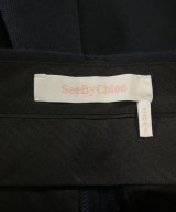 See By Chloe（シー　バイ　クロエ）スラックス 紺 サイズ:36(XS位) レディース/2200674439030