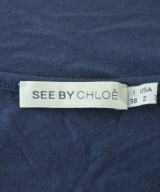 See By Chloe（シー　バイ　クロエ）Tシャツ・カットソー 紺 サイズ:38(S位) レディース/2200675435024
