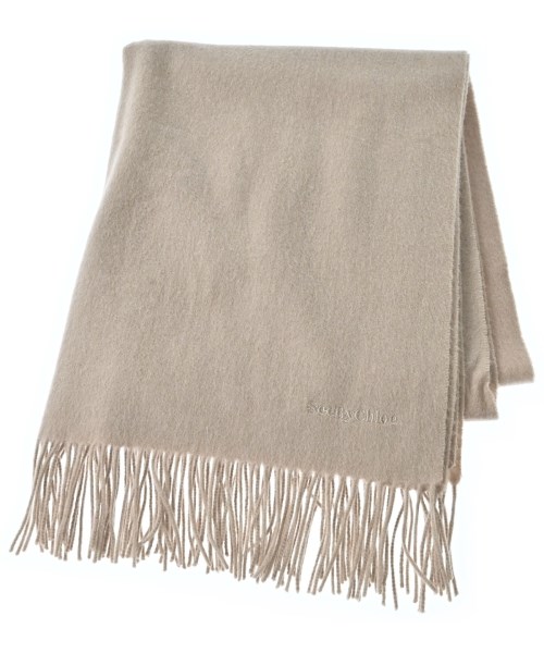 See By Chloe(シー　バイ　クロエ)マフラー ベージュ サイズ:-/2200670513031