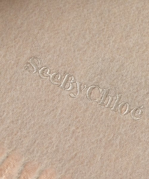 See By Chloe（シー　バイ　クロエ）マフラー ベージュ サイズ:- レディース/2200670513031