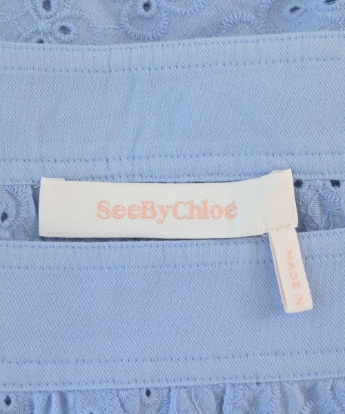 See By Chloe（シー　バイ　クロエ）Tシャツ・カットソー 青 サイズ:XS レディース/2200676898064
