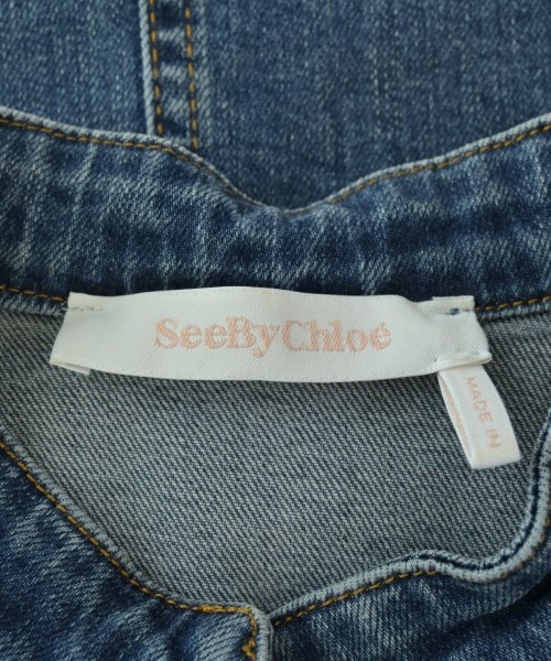 See By Chloe（シー　バイ　クロエ）ワンピース 青 サイズ:34(M位) レディース/2200676578096