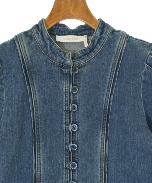 See By Chloe（シー　バイ　クロエ）ワンピース 青 サイズ:34(M位) レディース/2200676578096