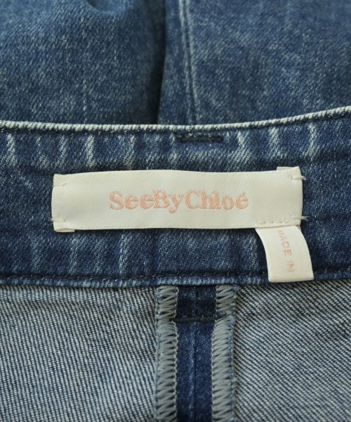 See By Chloe（シー　バイ　クロエ）デニムパンツ 青 サイズ:36(XS位) レディース/2200676578218