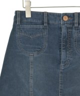 See By Chloe（シー　バイ　クロエ）ひざ丈スカート 紺 サイズ:36(XS位) レディース/2200676578225