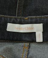 See By Chloe（シー　バイ　クロエ）ひざ丈スカート 黒 サイズ:36(XS位) レディース/2200676578232