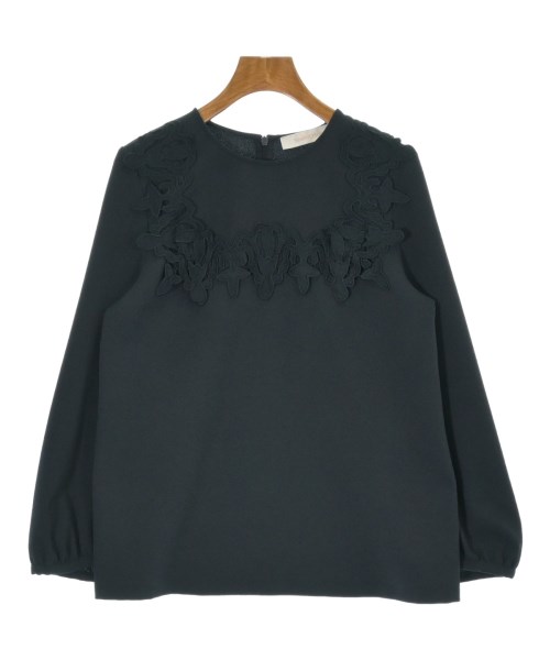 See By Chloe(シー　バイ　クロエ)ブラウス 紺 サイズ:34(XS位)/2200674338050