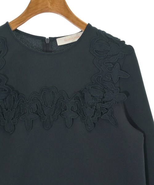 See By Chloe（シー　バイ　クロエ）ブラウス 紺 サイズ:34(XS位) レディース/2200674338050