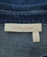 See By Chloe（シー　バイ　クロエ）ワンピース 青 サイズ:36(XS位) レディース/2200674338067