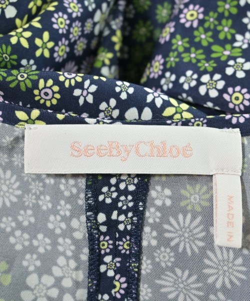See By Chloe（シー　バイ　クロエ）ワンピース 紺 サイズ:34(XXS位) レディース/2200672520099