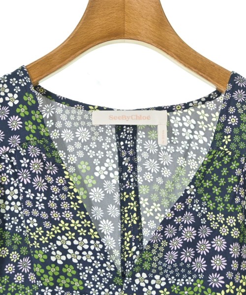 See By Chloe（シー　バイ　クロエ）ワンピース 紺 サイズ:34(XXS位) レディース/2200672520099